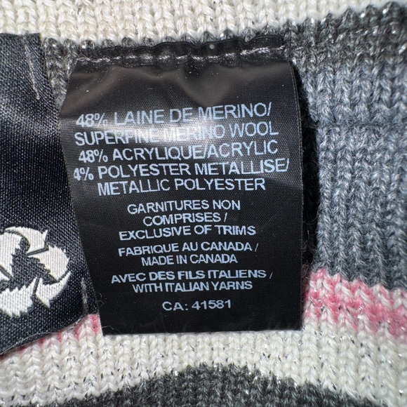 Harriman’s Canadian made merino removable recycled real fur infinity scarf - Picture 10 of 13